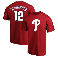 Kyle Schwarber Philadelphia Phillies Fanatics Big & Tall Name & Number T-Shirt - MLB T-shirts