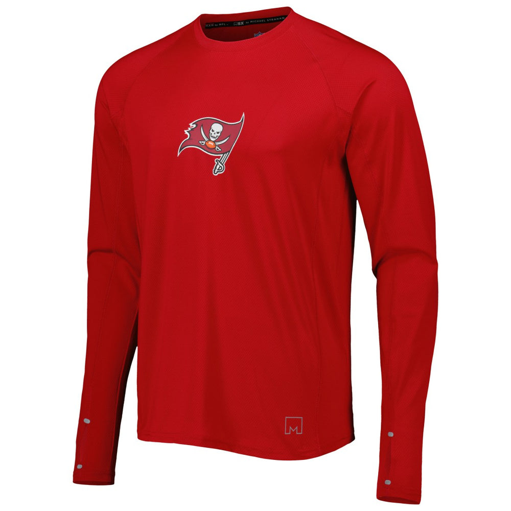 Tampa Bay Buccaneers MSX by Michael Strahan Interval Long Sleeve Raglan T-Shirt | NFL New