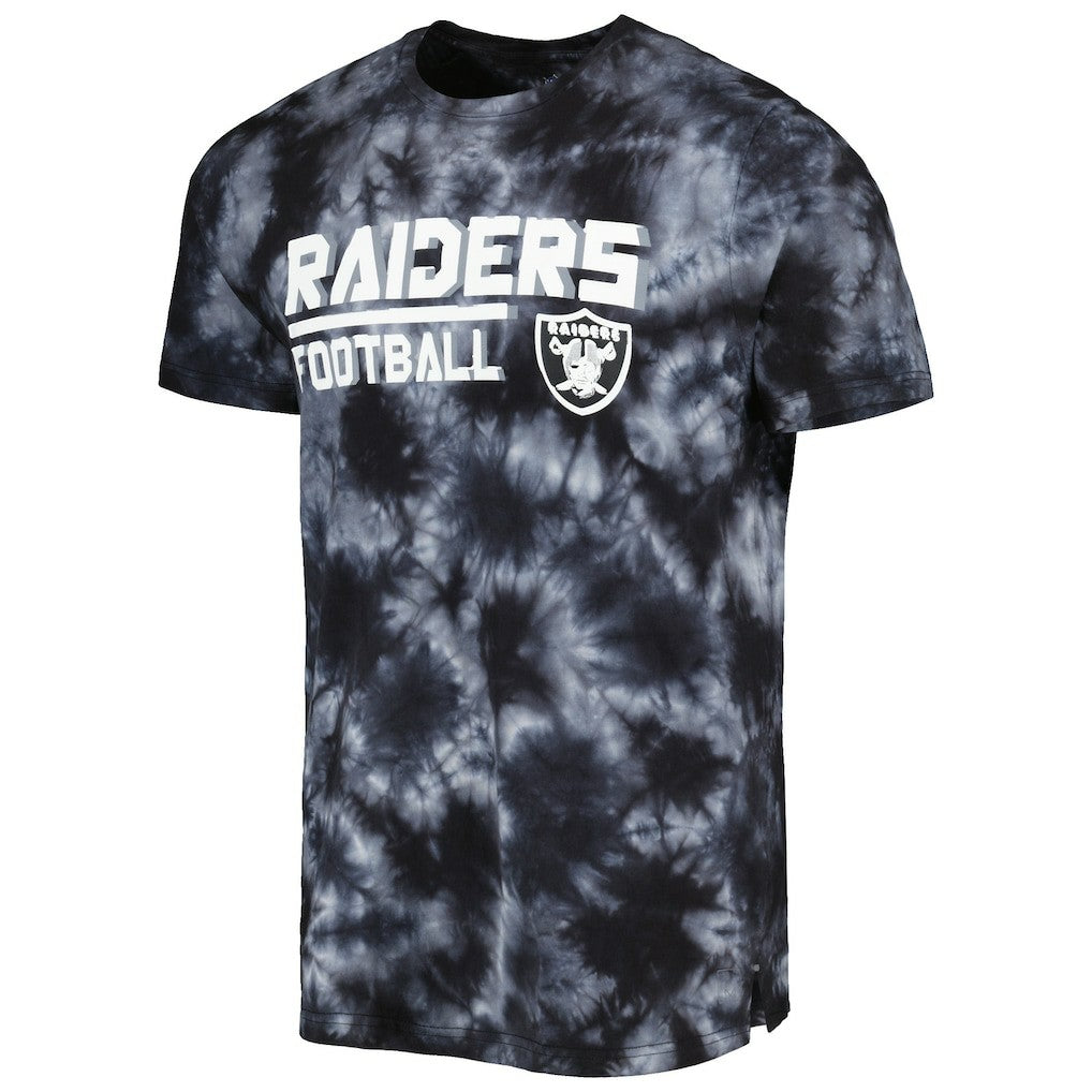 Las Vegas Raiders MSX by Michael Strahan Recovery Tie-Dye T-Shirt | NFL New