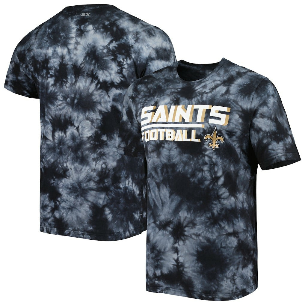New Orleans Saints MSX by Michael Strahan Recovery Tie-Dye T-Shirt | NFL Online