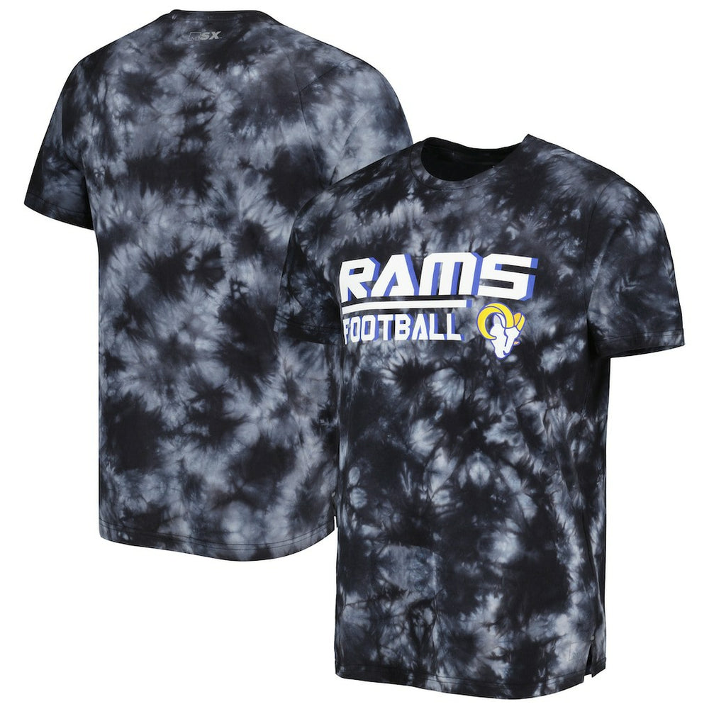 Los Angeles Rams MSX by Michael Strahan Recovery Tie-Dye T-Shirt | NFL New