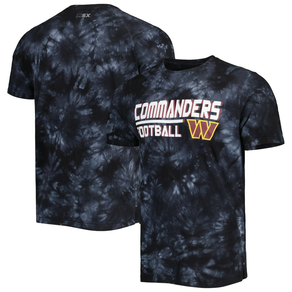 Washington Commanders MSX by Michael Strahan Recovery Tie-Dye T-Shirt | NFL Near me