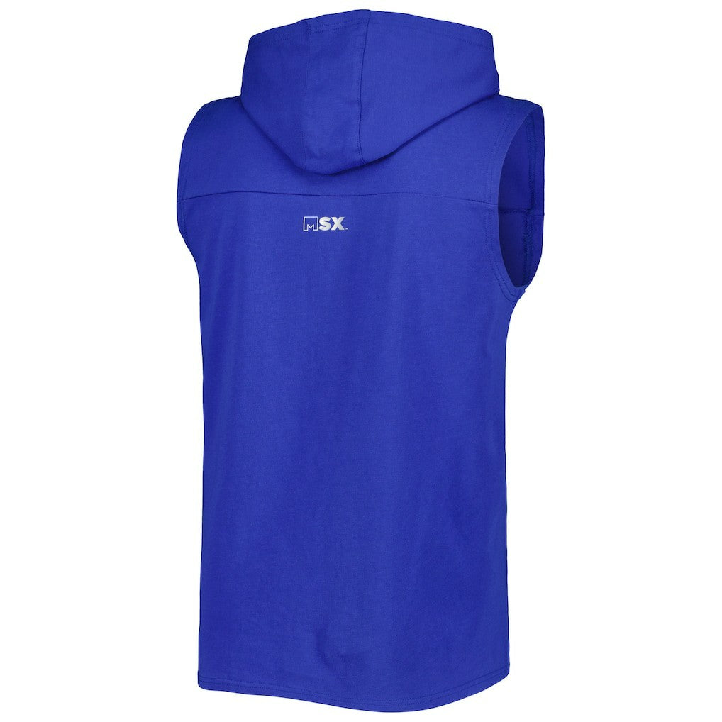 Buffalo Bills MSX by Michael Strahan Relay Sleeveless Pullover Hoodie | NFL Near me
