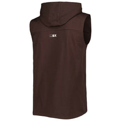 Cleveland Browns MSX by Michael Strahan Relay Sleeveless Pullover Hoodie | NFL Hot