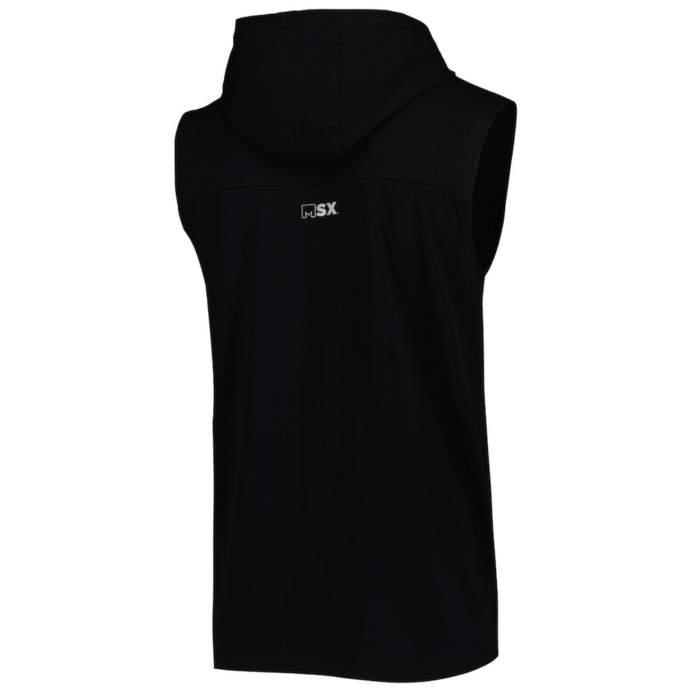 New Orleans Saints MSX by Michael Strahan Relay Sleeveless Pullover Hoodie | NFL New