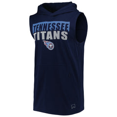 Tennessee Titans MSX by Michael Strahan Relay Sleeveless Pullover Hoodie | NFL On sale