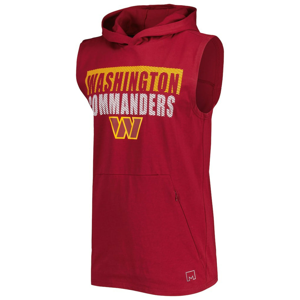 Washington Commanders MSX by Michael Strahan Relay Sleeveless Pullover Hoodie | NFL New