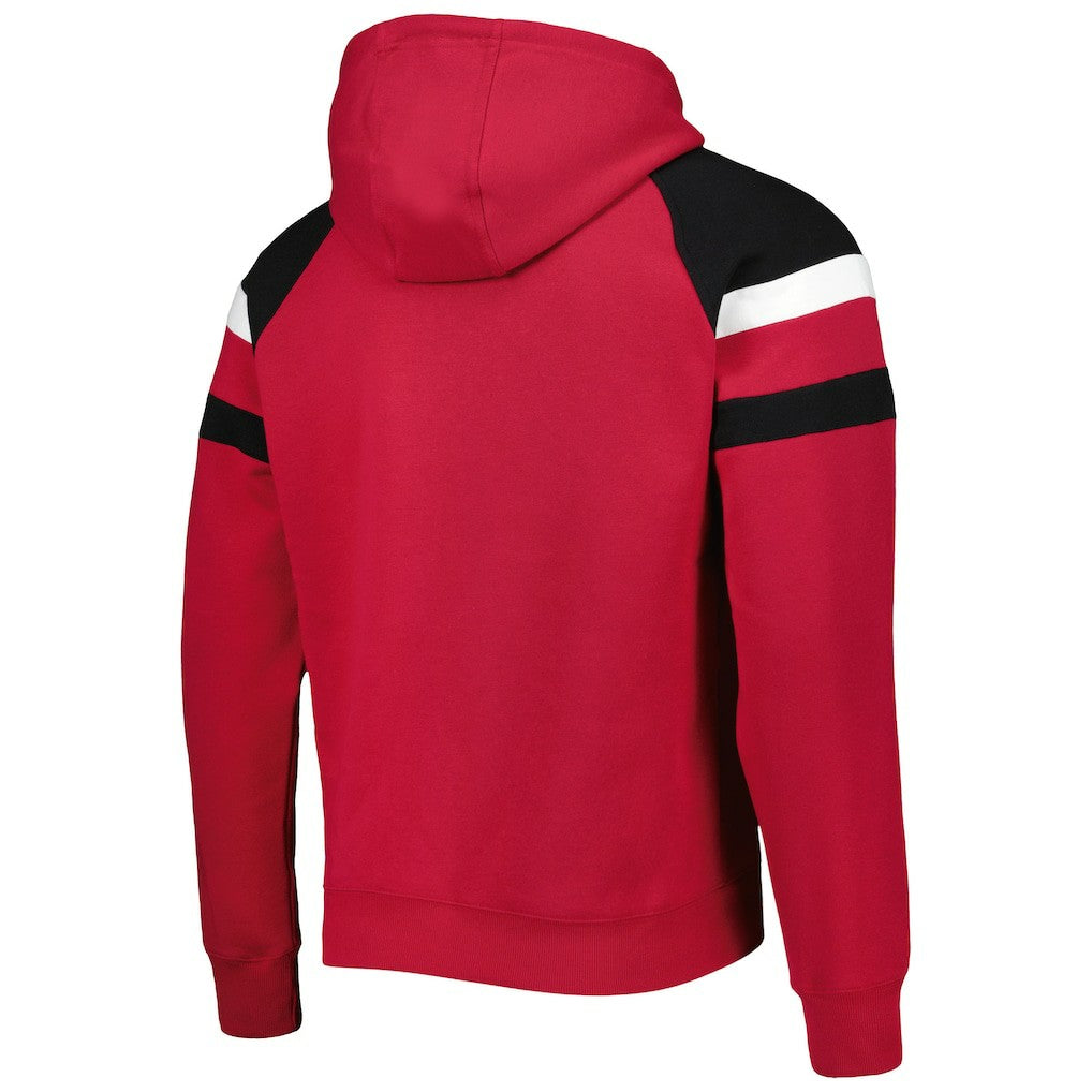 Arizona Cardinals Starter Draft Fleece Raglan Pullover Hoodie | NFL Outlet
