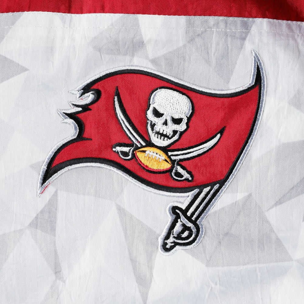 Tampa Bay Buccaneers Starter Thursday Night Gridiron Raglan Half-Zip Hooded Jacket | NFL Sale