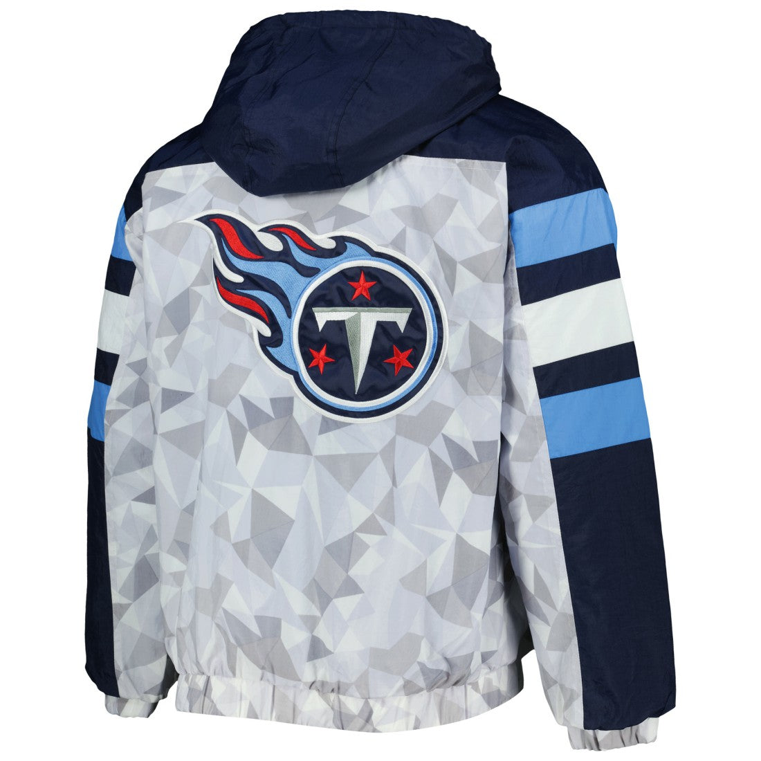 Tennessee Titans Starter Thursday Night Gridiron Raglan Half-Zip Hooded Jacket | NFL Online