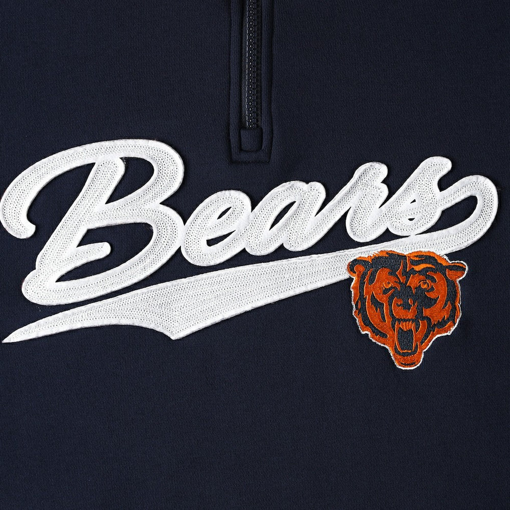 Chicago Bears Tommy Hilfiger Aiden Quarter-Zip Sweatshirt | NFL New