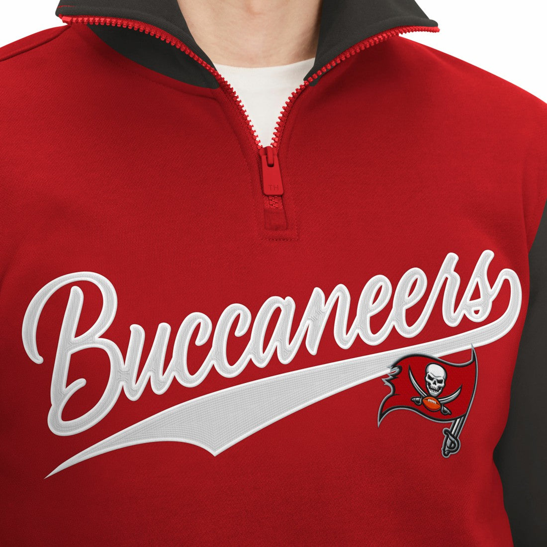 Tampa Bay Buccaneers Tommy Hilfiger Aiden Quarter-Zip Sweatshirt | NFL Near me