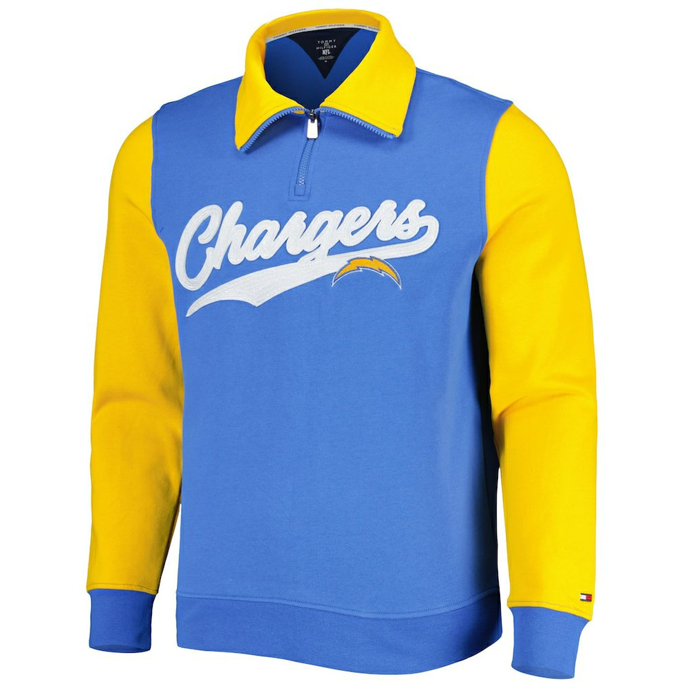 Los Angeles Chargers Tommy Hilfiger Aiden Quarter-Zip Sweatshirt | NFL On sale