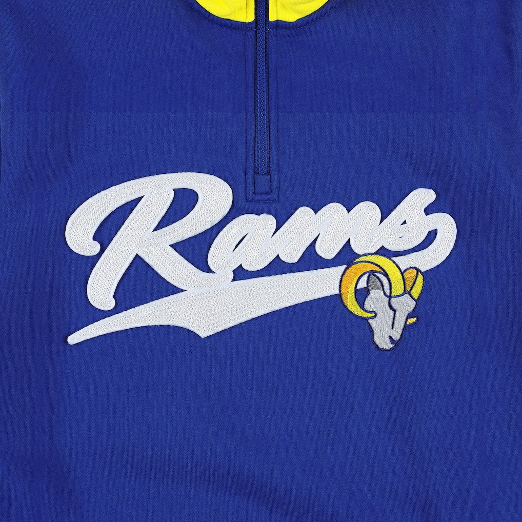 Los Angeles Rams Tommy Hilfiger Aiden Quarter-Zip Sweatshirt | NFL Outlet