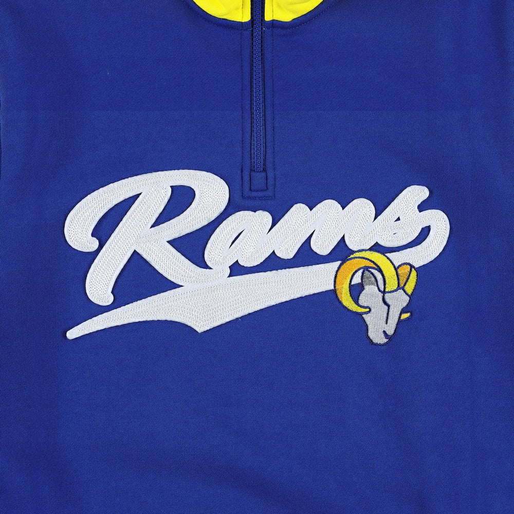Los Angeles Rams Tommy Hilfiger Aiden Quarter-Zip Sweatshirt | NFL Outlet