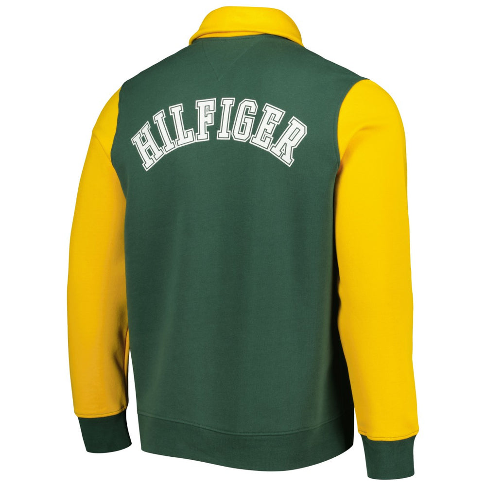 Green Bay Packers Tommy Hilfiger Aiden Quarter-Zip Sweatshirt | NFL New