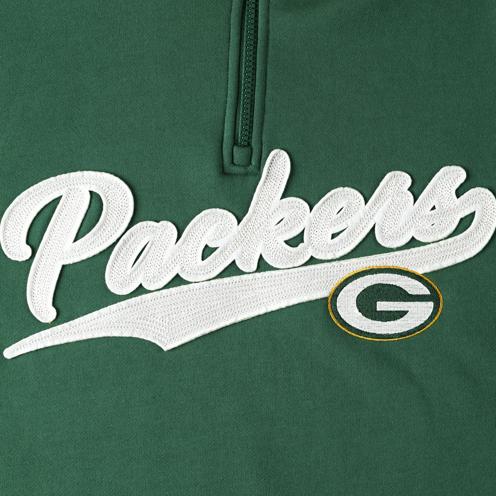 Green Bay Packers Tommy Hilfiger Aiden Quarter-Zip Sweatshirt | NFL New