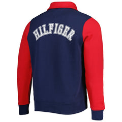 New England Patriots Tommy Hilfiger Aiden Quarter-Zip Sweatshirt | NFL Online