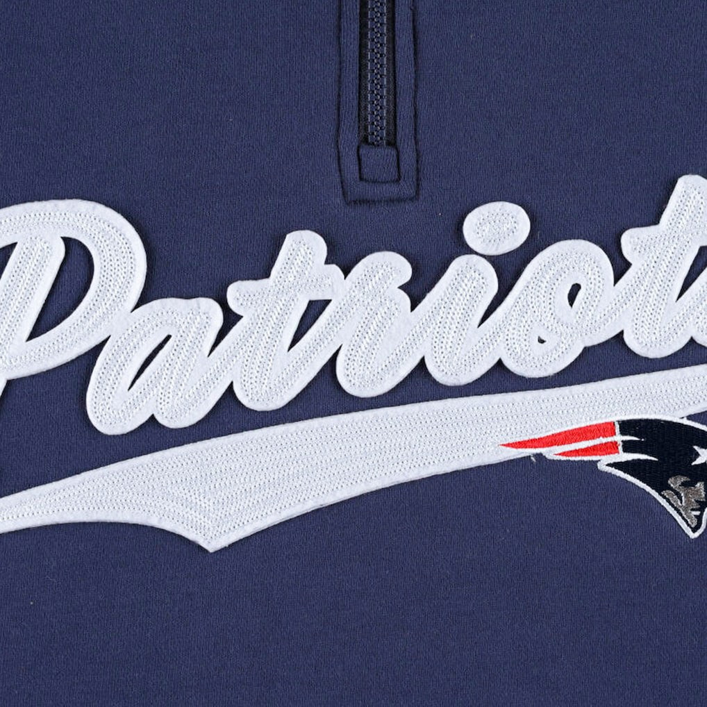 New England Patriots Tommy Hilfiger Aiden Quarter-Zip Sweatshirt | NFL Online