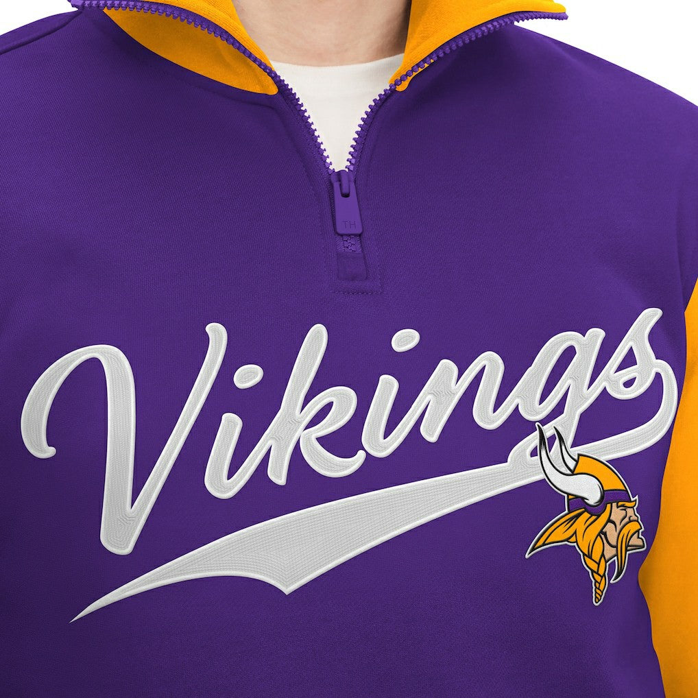 Minnesota Vikings Tommy Hilfiger Aiden Quarter-Zip Sweatshirt | NFL Near me