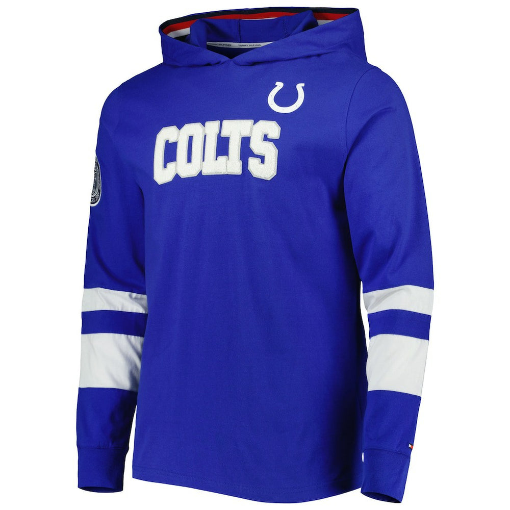 Indianapolis Colts Tommy Hilfiger Alex Long Sleeve Hoodie T-Shirt | NFL Outlet