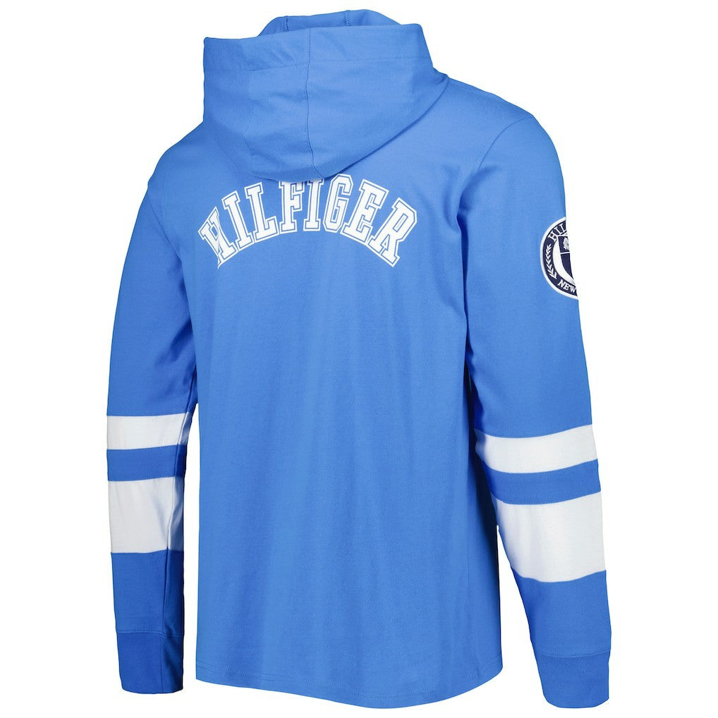 Los Angeles Chargers Tommy Hilfiger Alex Long Sleeve Hoodie T-Shirt | NFL Discount