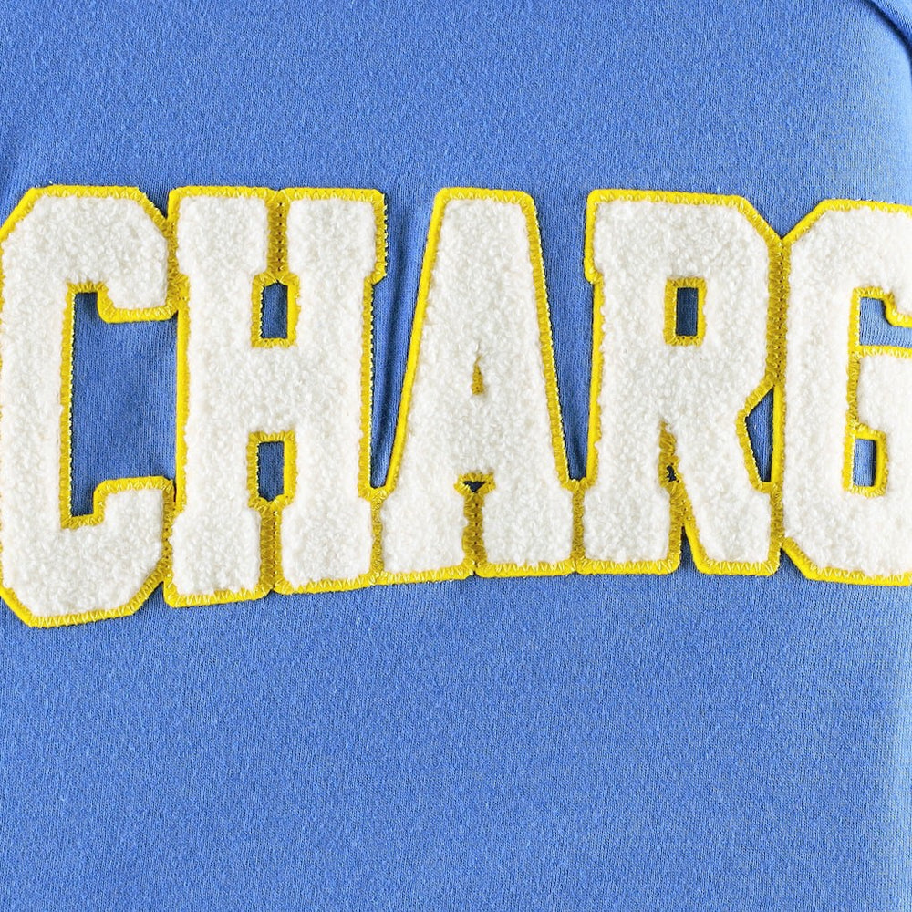 Los Angeles Chargers Tommy Hilfiger Alex Long Sleeve Hoodie T-Shirt | NFL Discount