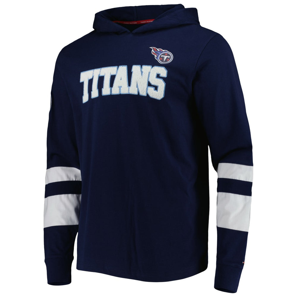 Tennessee Titans Tommy Hilfiger Alex Long Sleeve Hoodie T-Shirt | NFL Online