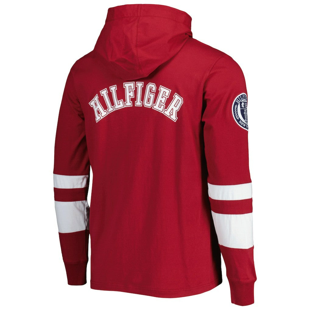 Washington Commanders Tommy Hilfiger Alex Long Sleeve Hoodie T-Shirt | NFL Sale