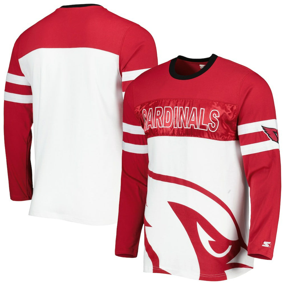 Arizona Cardinals Starter Halftime Long Sleeve T-Shirt | NFL Outlet