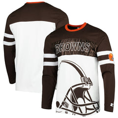 Cleveland Browns Starter Halftime Long Sleeve T-Shirt | NFL Discount