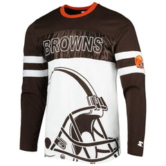 Cleveland Browns Starter Halftime Long Sleeve T-Shirt | NFL Discount