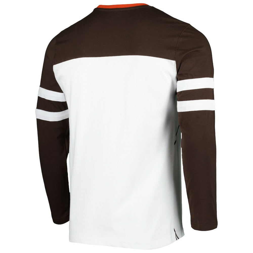 Cleveland Browns Starter Halftime Long Sleeve T-Shirt | NFL Discount
