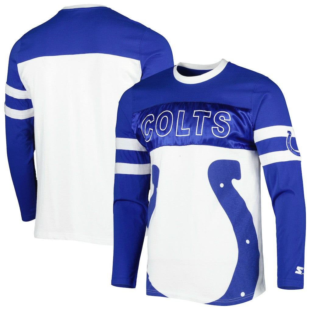 Indianapolis Colts Starter Halftime Long Sleeve T-Shirt | NFL US