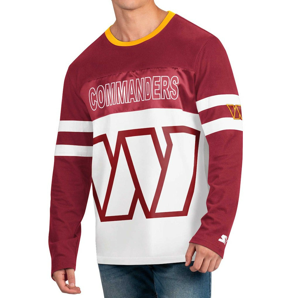 Washington Commanders Starter Halftime Long Sleeve T-Shirt | NFL Outlet