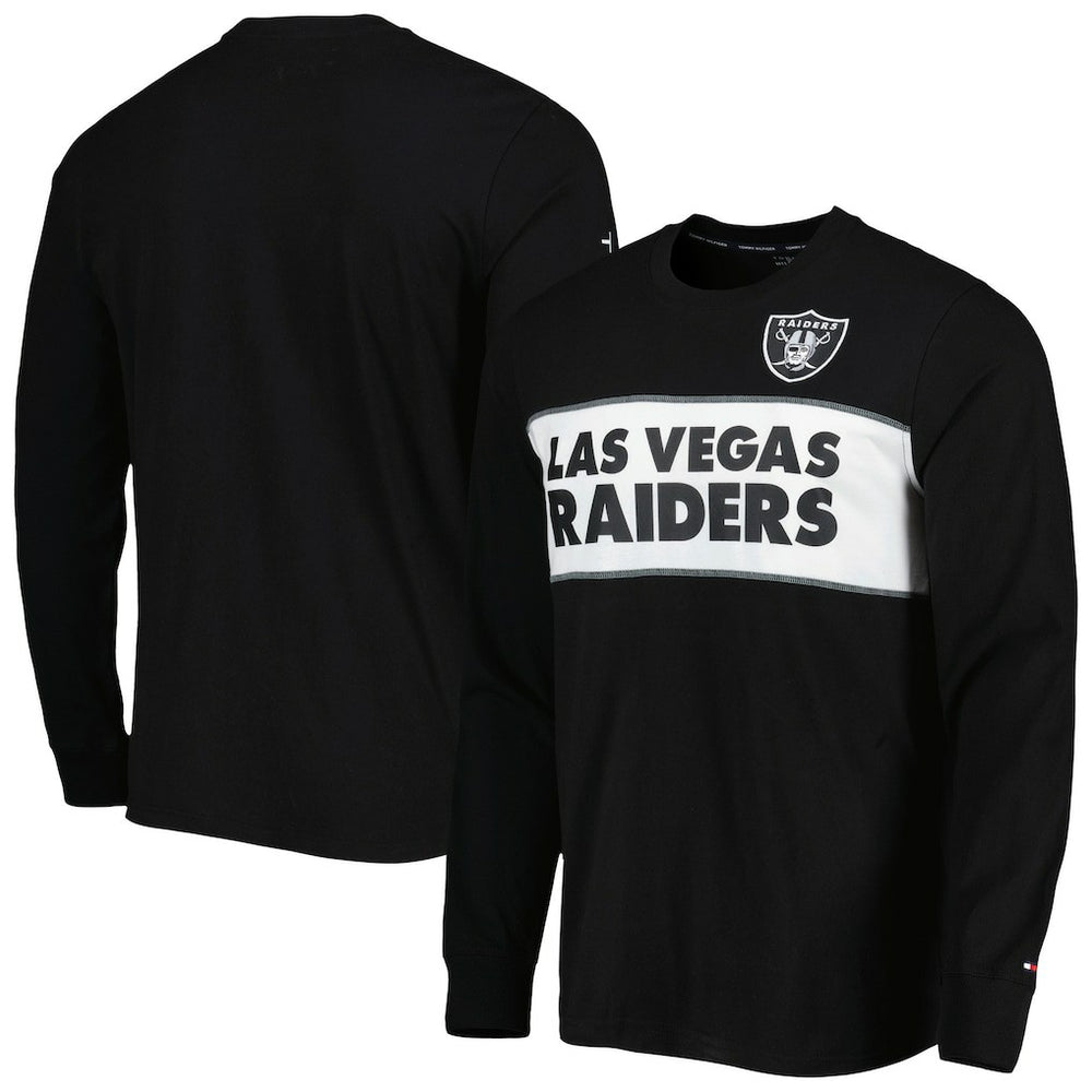 Las Vegas Raiders Tommy Hilfiger Peter Team Long Sleeve T-Shirt | NFL Hot