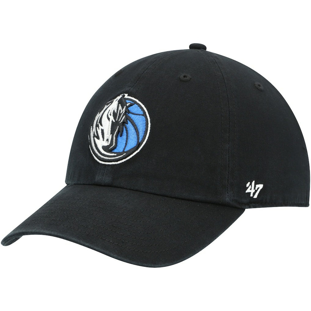Black Dallas Mavericks '47 Core Logo Clean Up Adjustable Hat sale | NBA