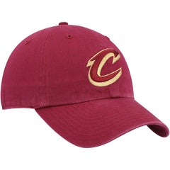Wine Cleveland Cavaliers '47 Core Logo Clean Up Adjustable Hat sale | NBA