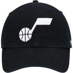 Black Utah Jazz '47 Core Logo Clean Up Adjustable Hat | NBA