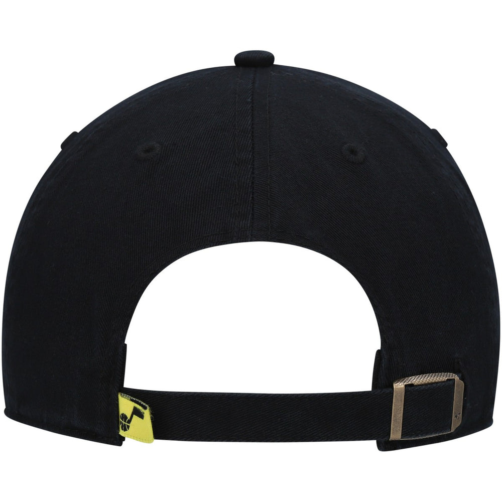 Black Utah Jazz '47 Core Logo Clean Up Adjustable Hat | NBA