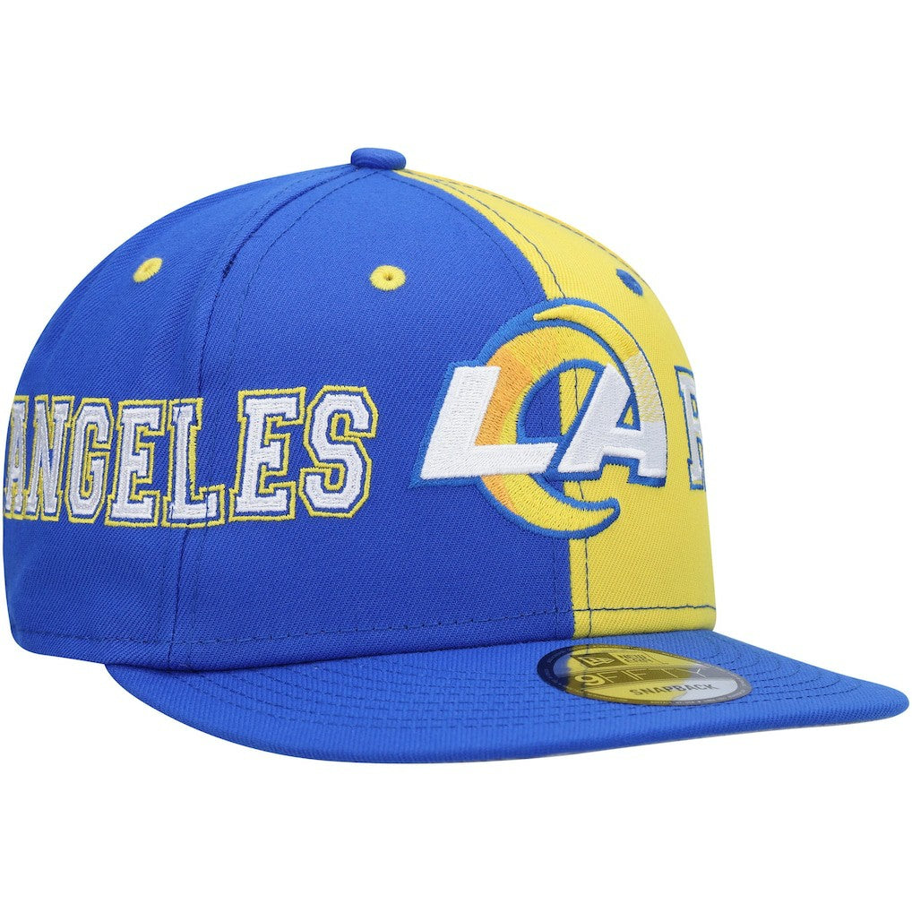 Los Angeles Rams Team Split 9FIFTY Snapback Hat | NFL Discount