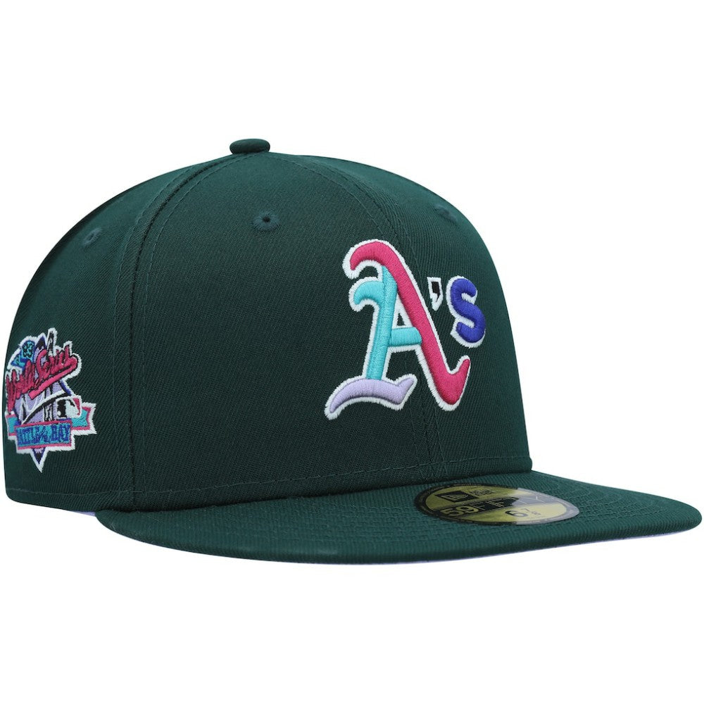 Athletics New Era 1989 World Series Polar Lights 59FIFTY Fitted Hat - MLB Hats