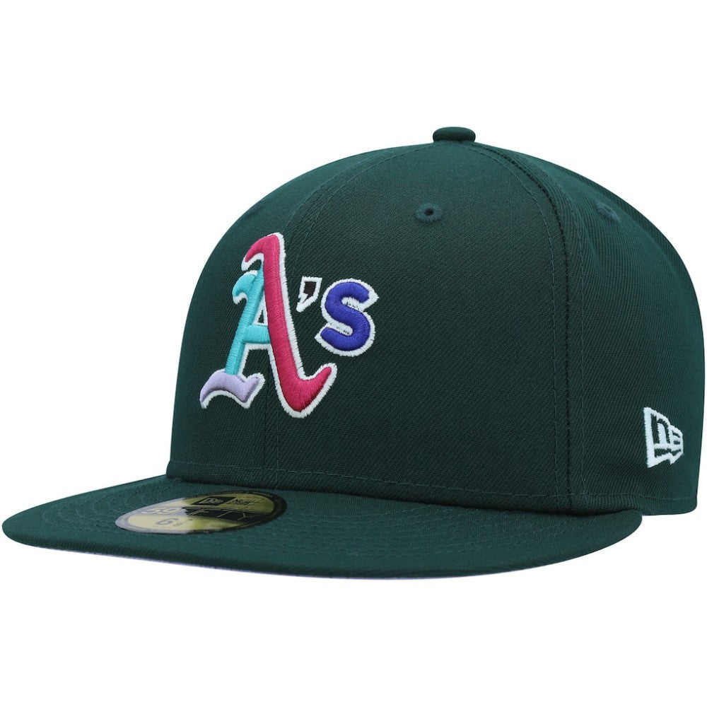 Athletics New Era 1989 World Series Polar Lights 59FIFTY Fitted Hat - MLB Hats