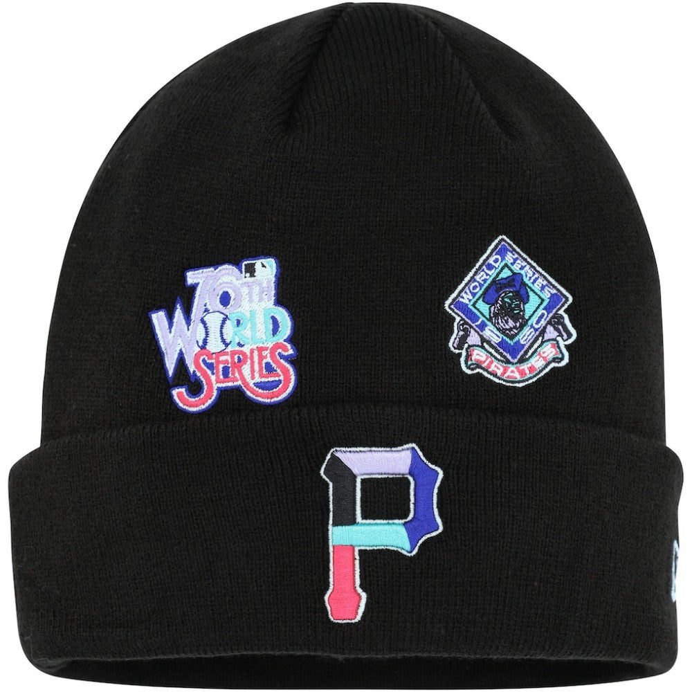 Pittsburgh Pirates New Era Polar Lights Cuffed Knit Hat - MLB Hats