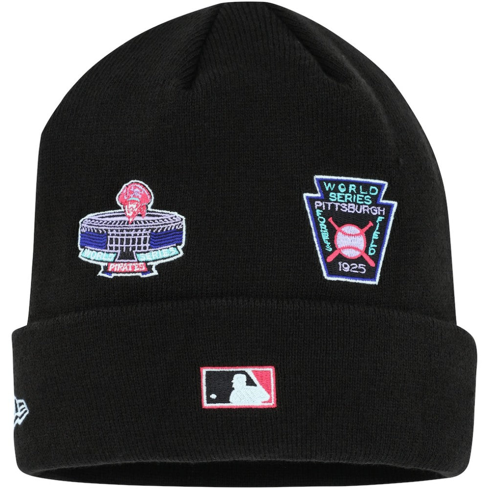 Pittsburgh Pirates New Era Polar Lights Cuffed Knit Hat - MLB Hats