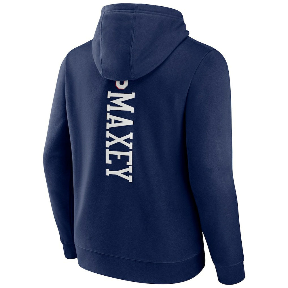 Navy Tyrese Maxey Philadelphia 76ers Playmaker Pullover Hoodie | NBA