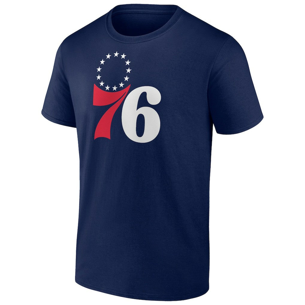 Navy Tyrese Maxey Philadelphia 76ers Playmaker T-Shirt | NBA
