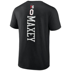 Black Tyrese Maxey Philadelphia 76ers Playmaker T-Shirt | NBA
