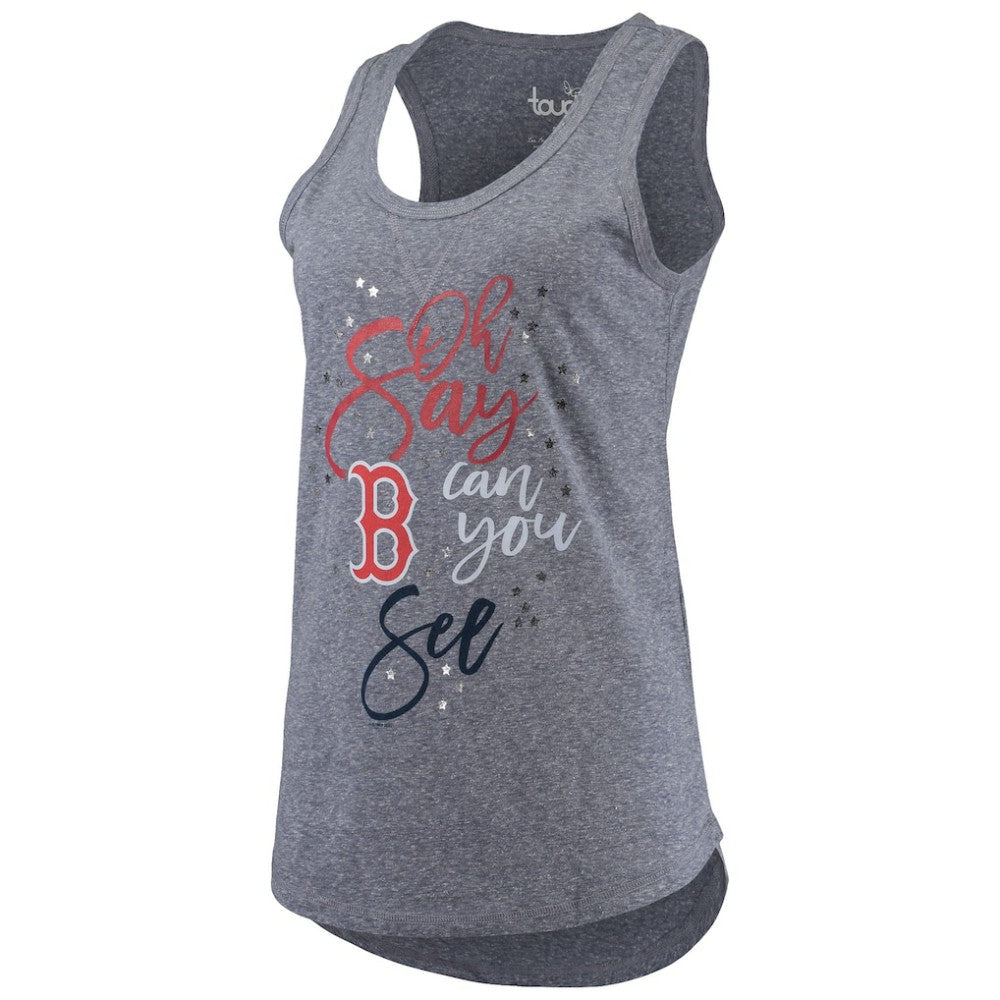 Boston Red Sox Touch Women's Americana Tri-Blend Racerback Tank Top - MLB Tanks