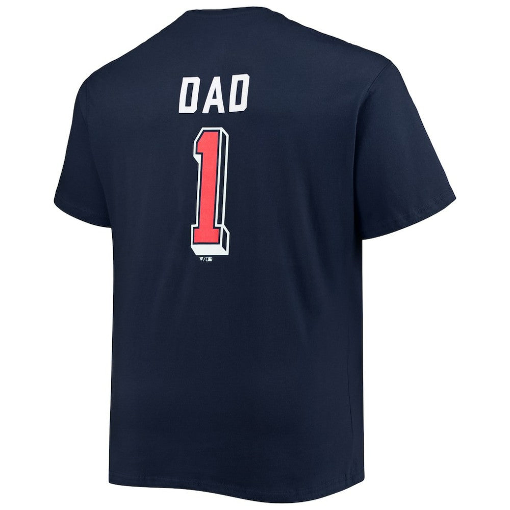 Cleveland Guardians Big & Tall Father's Day #1 Dad T-Shirt - MLB T-shirts
